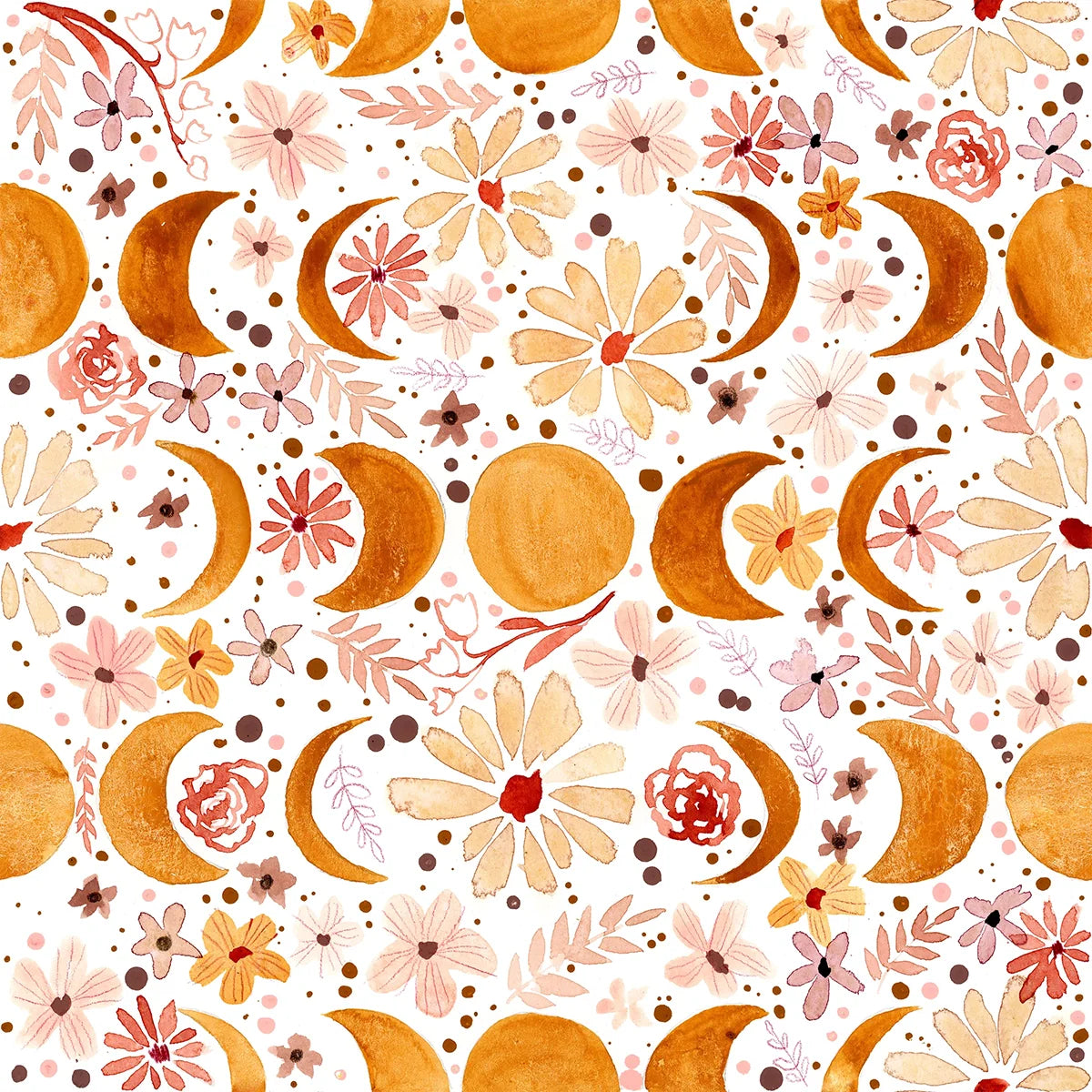 Boho Moon Cloth Pad