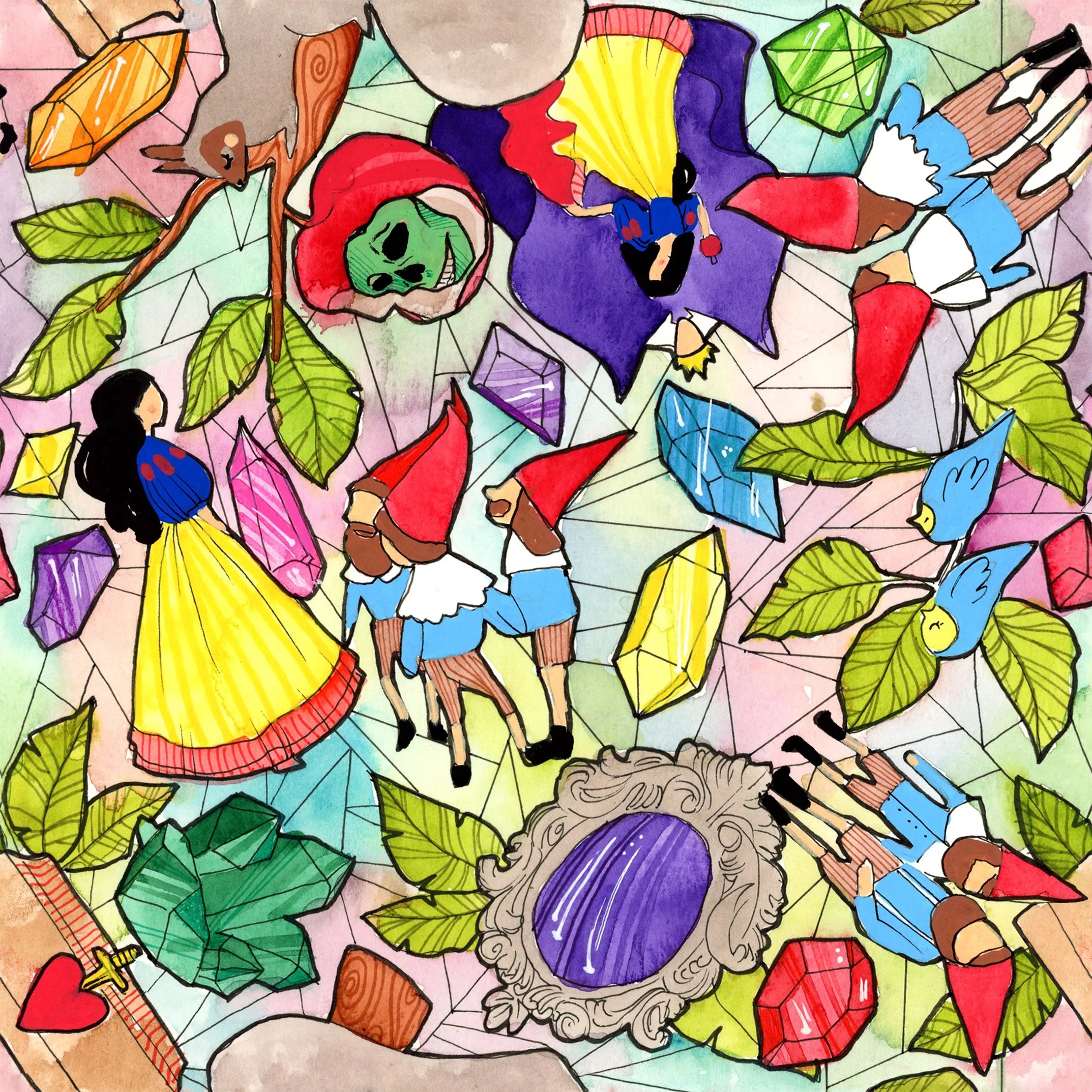 Snow White Reusable Cloth Nappy