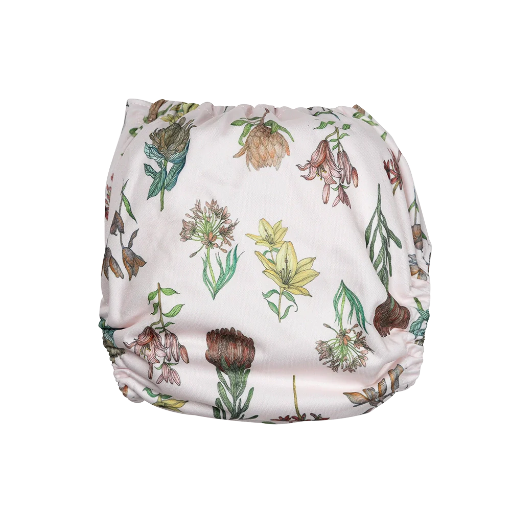 Antique Garden Reusable Cloth Nappy