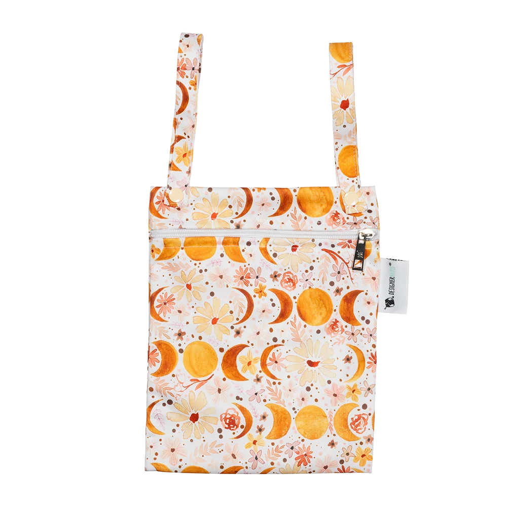 Boho Moon Mini Wet Bag - Double Handle
