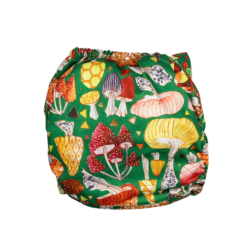 Emerald Wonderland Reusable Cloth Nappy