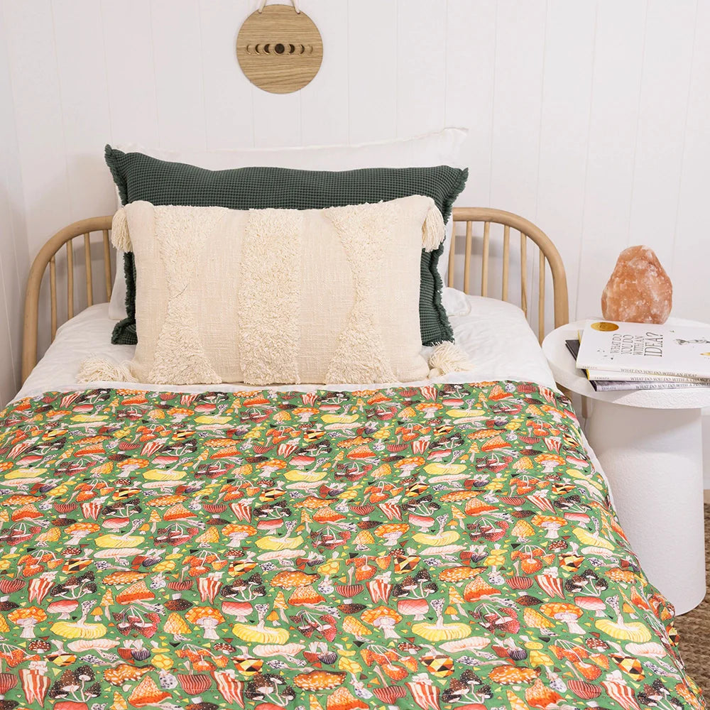 Emerald Wonderland Single Blanket