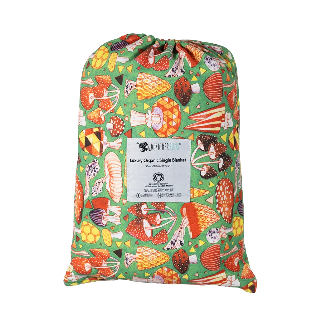 Emerald Wonderland Single Blanket