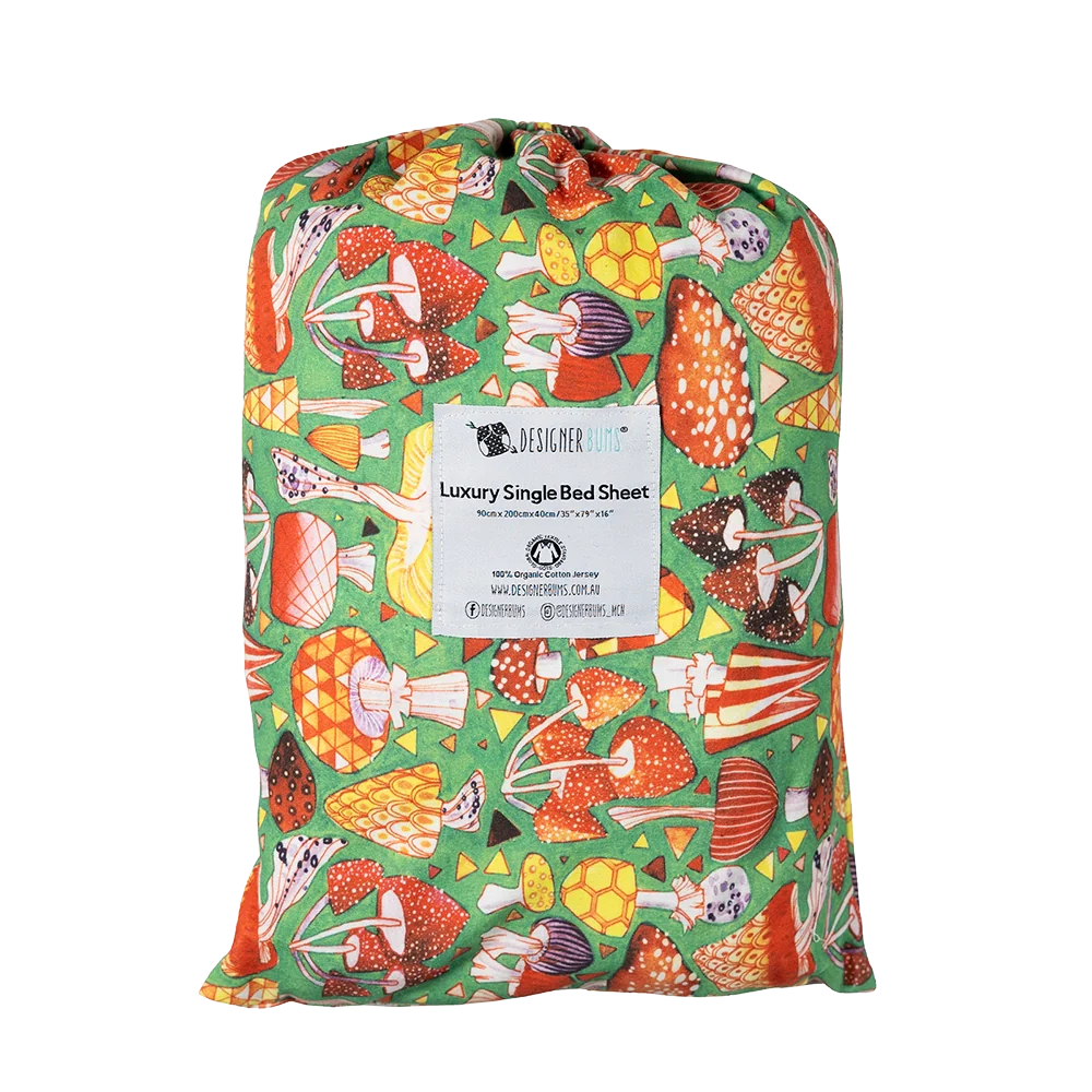 Emerald Wonderland Single Fitted Sheet