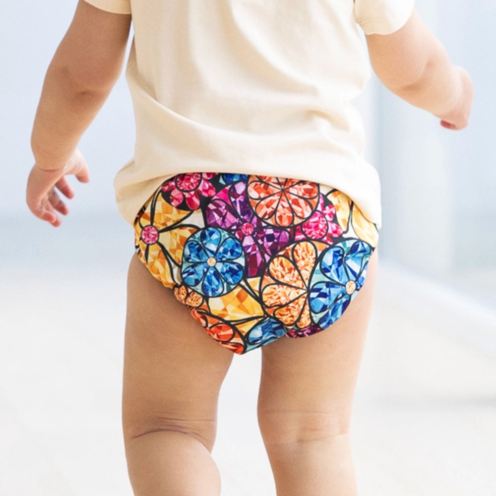 Stained Glass Reusable Cloth Nappy
