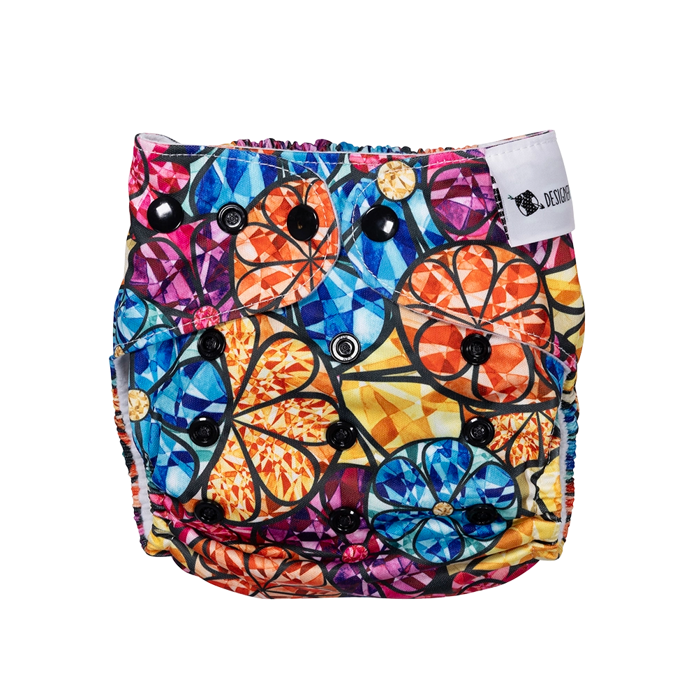 Stained Glass Reusable Cloth Nappy