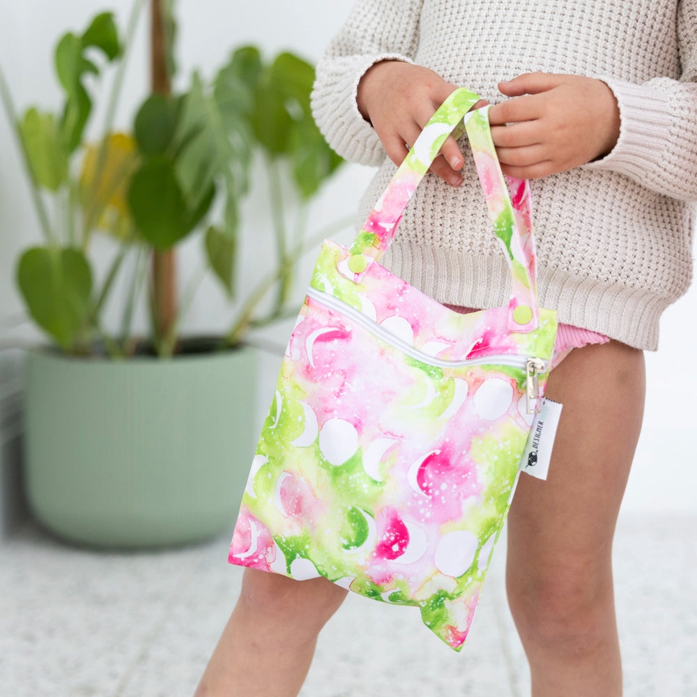 Toffee Apple Moon Mini Wet Bag - Double Handle