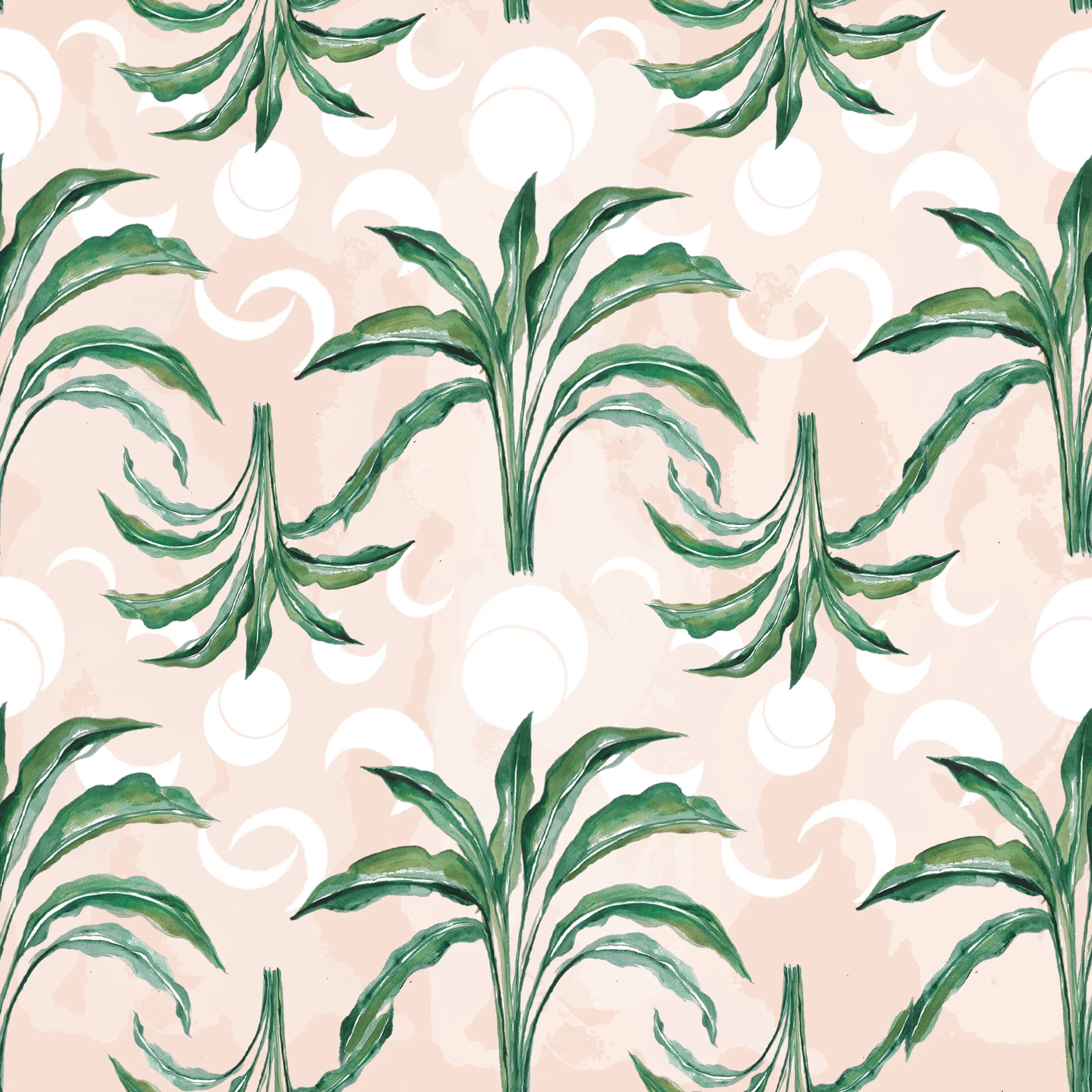 Palm Moon Change Pad/Bassinet Sheet