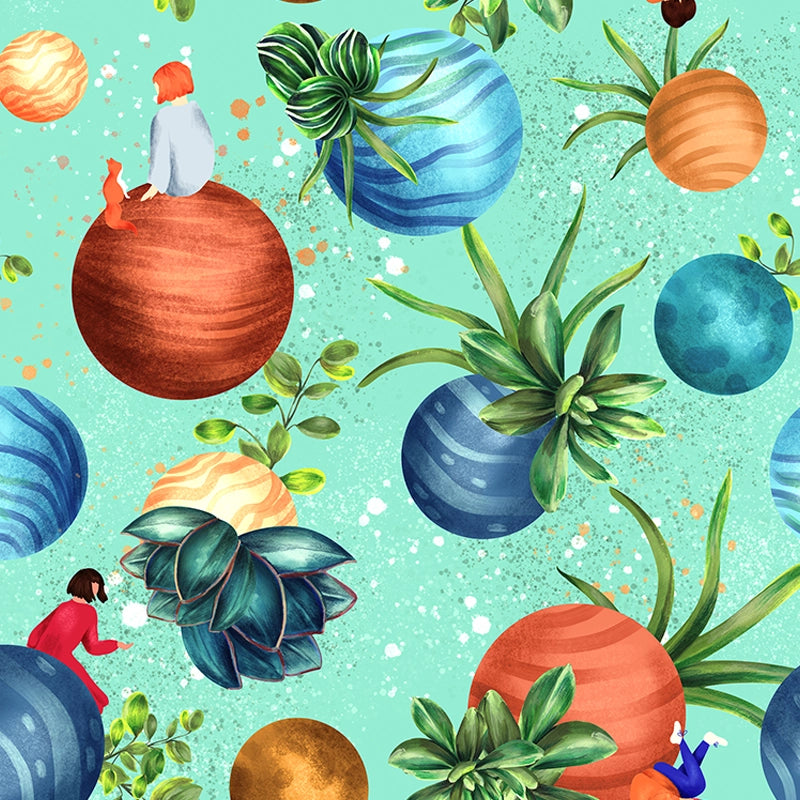 Planetarium Baby Smock.