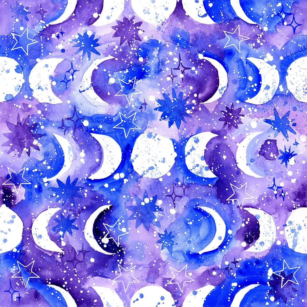 Stardust Moon Single Blanket