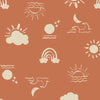 Terracotta Haze Baby Smock