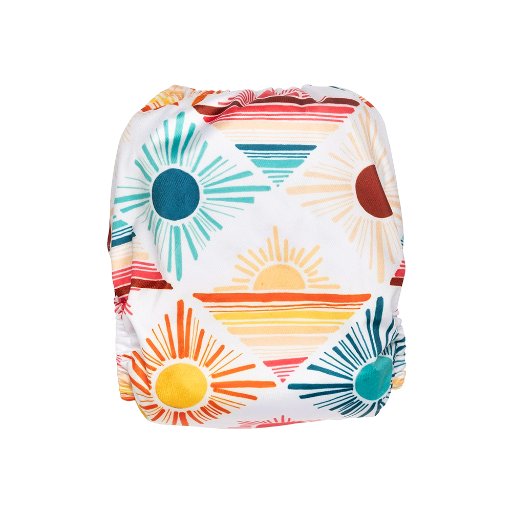 Summer Sunsets Reusable Cloth Nappy