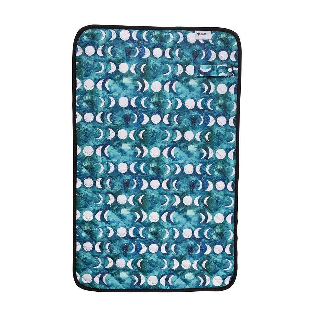 Transformative Teal Moon Change Mat