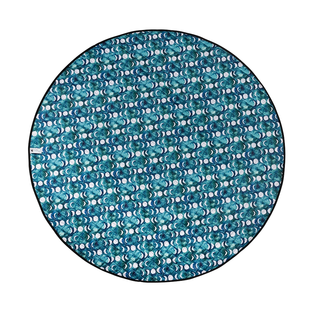 Transformative Teal Moon Play Mat