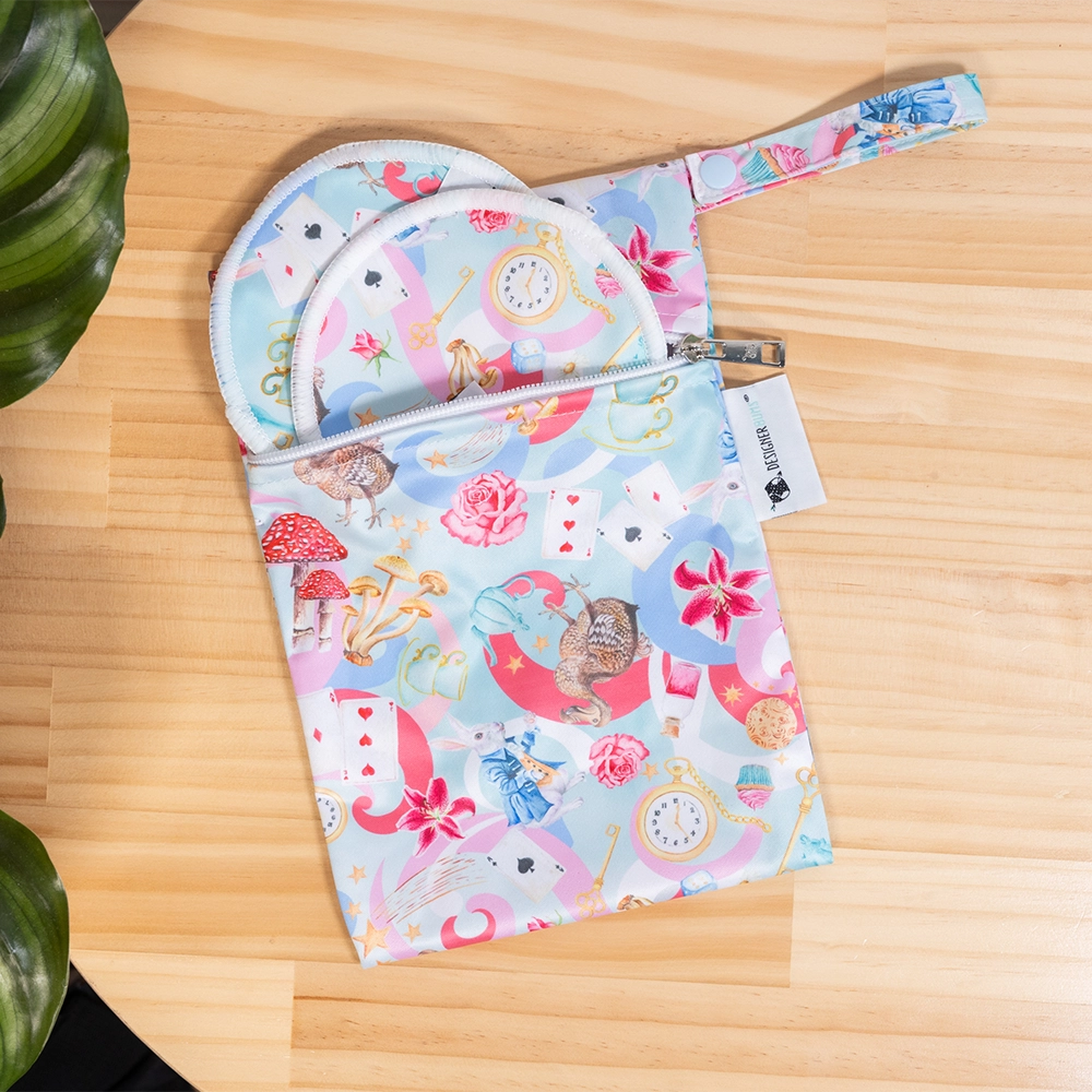 We're All Mad Here Nursing Pad Set