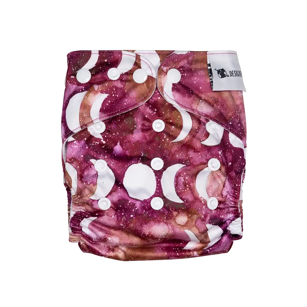 Grape Moon Reusable Cloth Nappy