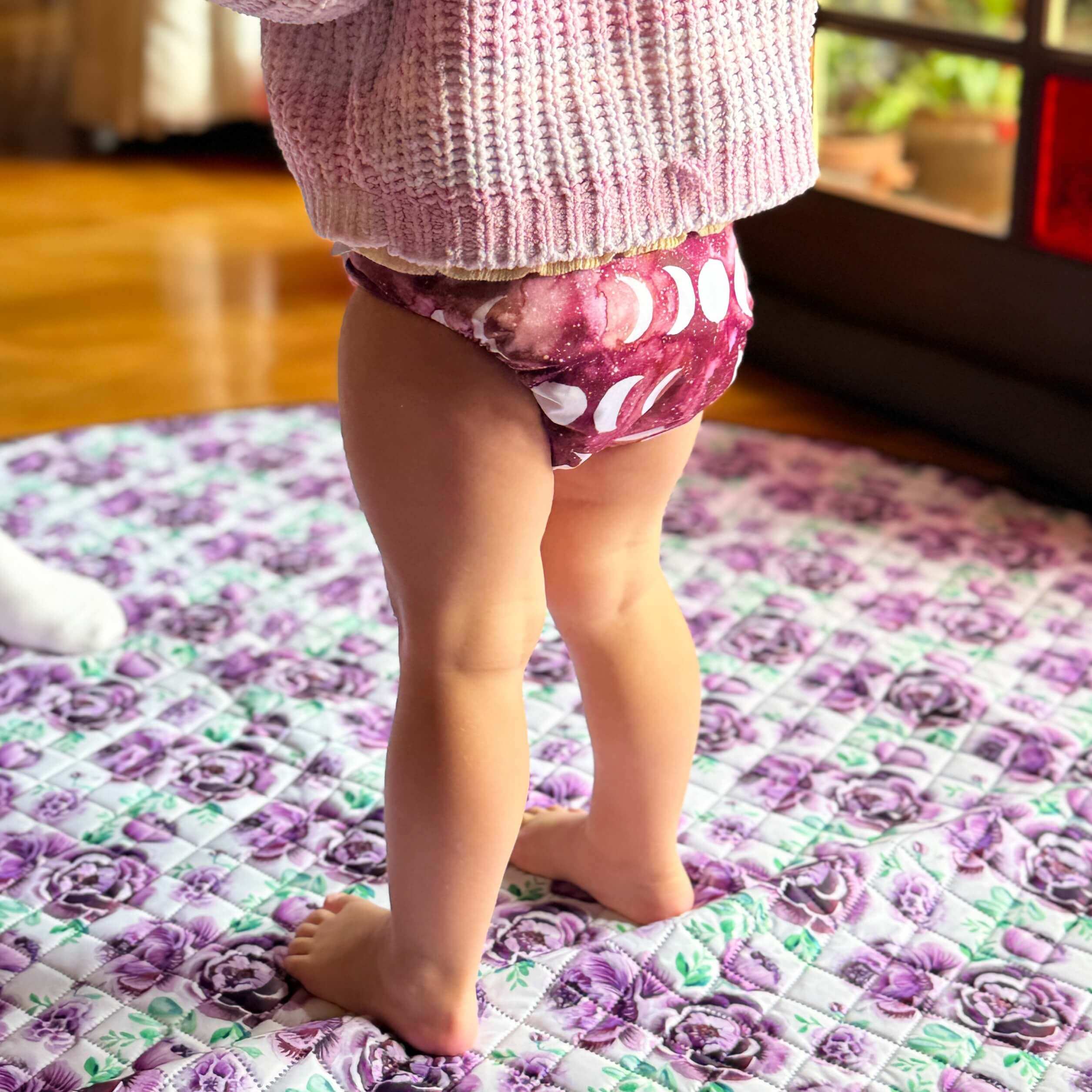 Grape Moon Little Cloth Nappy