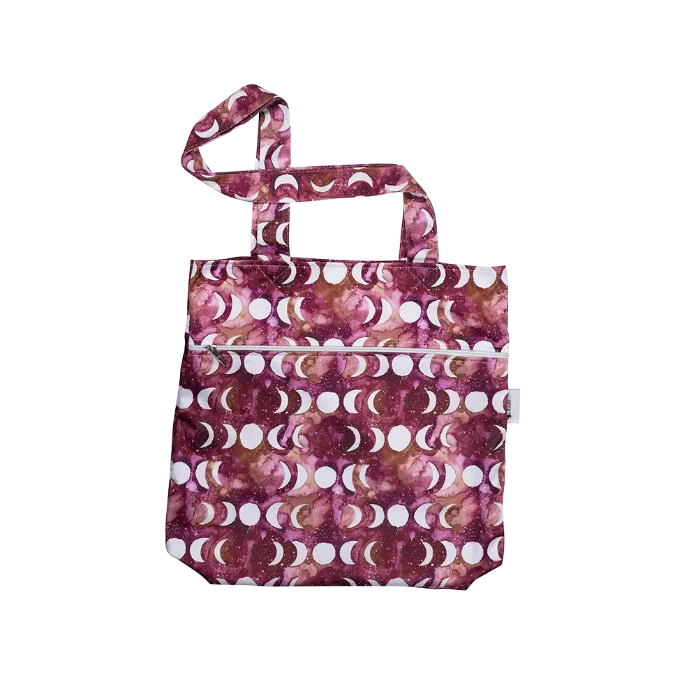 Grape Moon Tote Bag