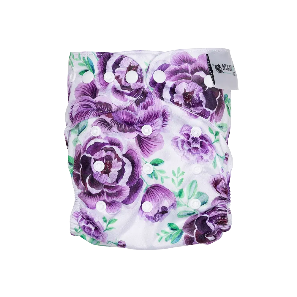 Royal Peony Large/Night Cloth Nappy