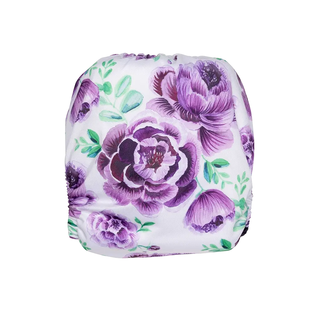 Royal Peony Reusable Cloth Nappy
