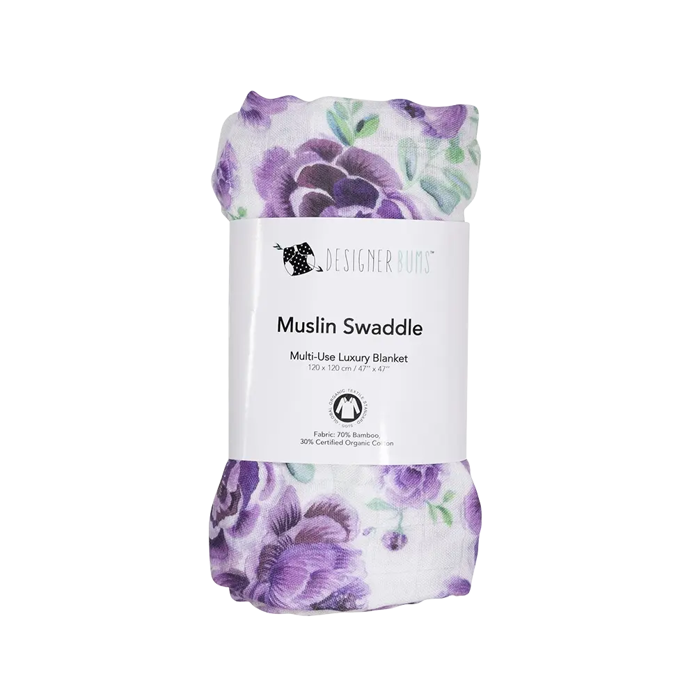 Royal Peony Swaddle