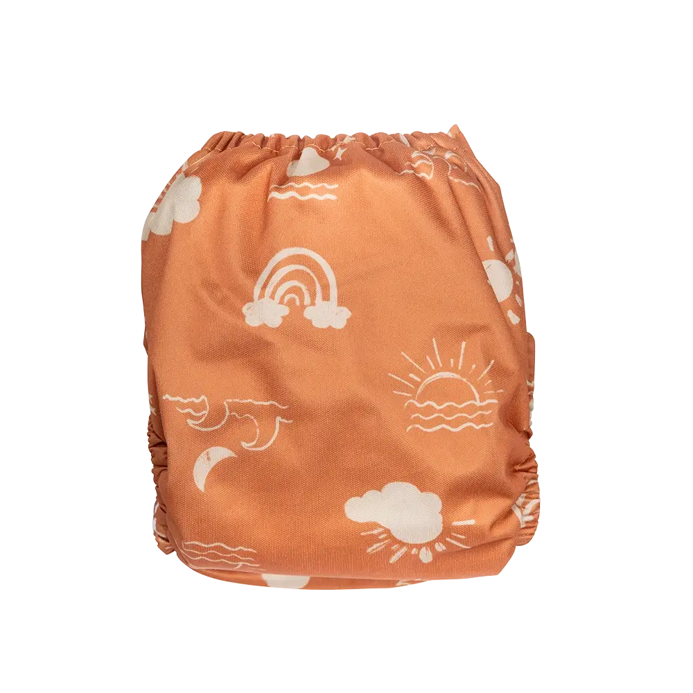 Terracotta Haze Reusable Cloth Nappy