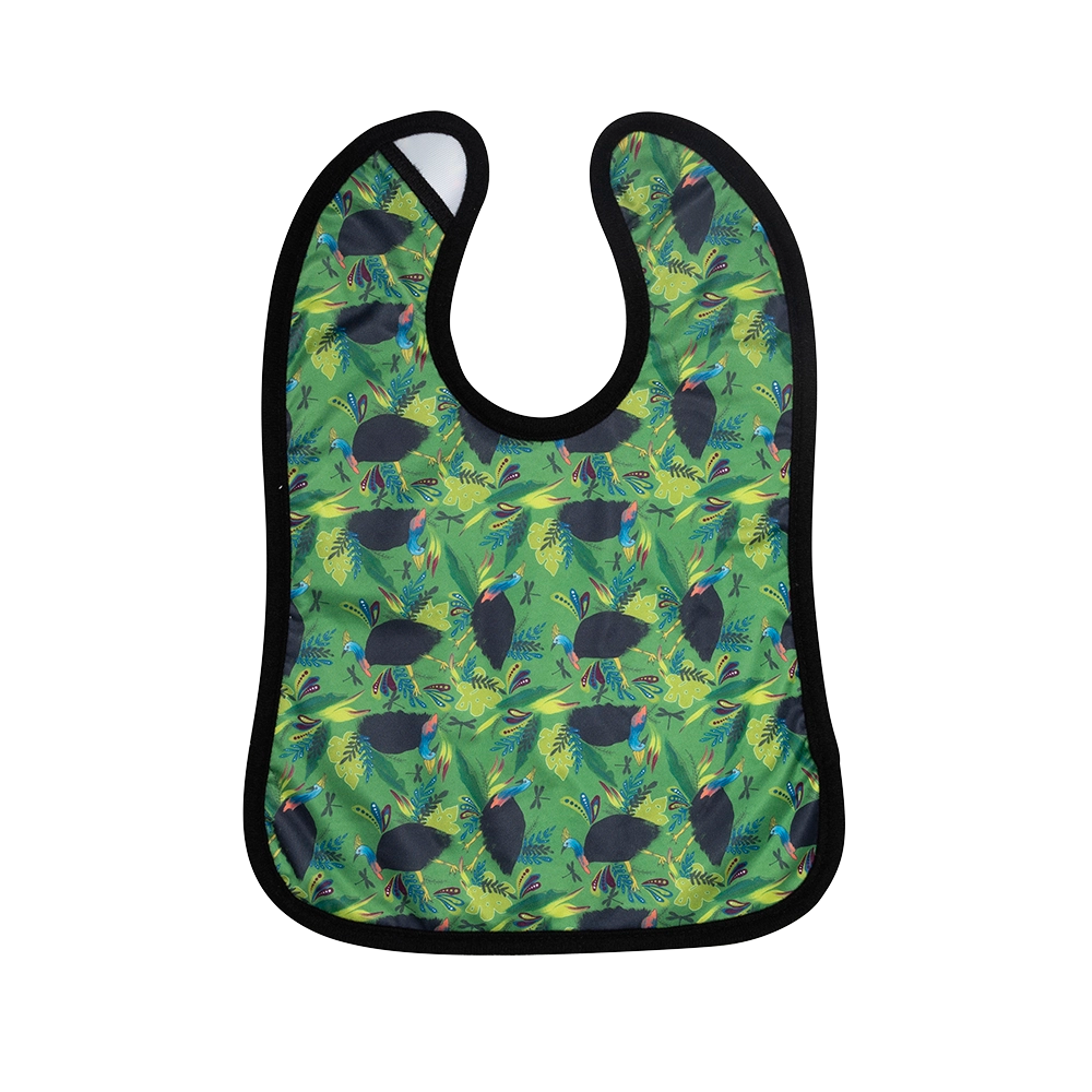 Cassowary Crest Bib.