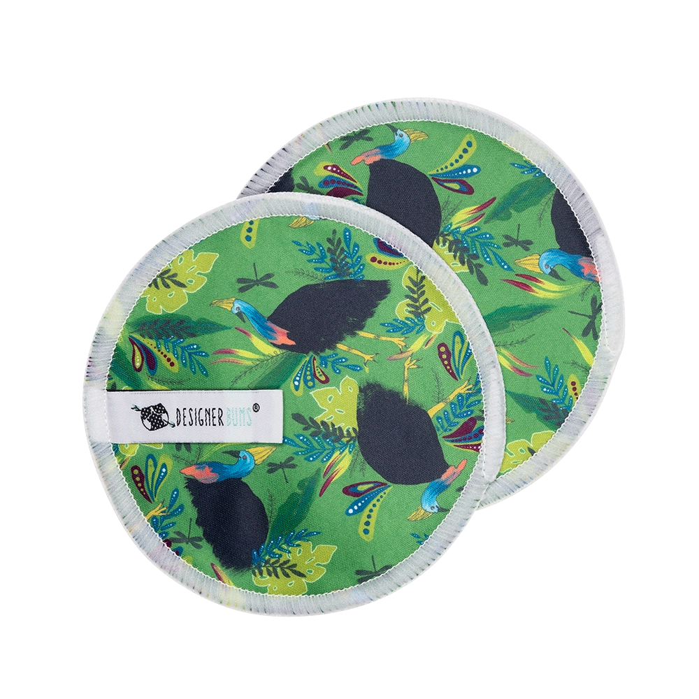 Cassowary Crest Nursing Pad Set.