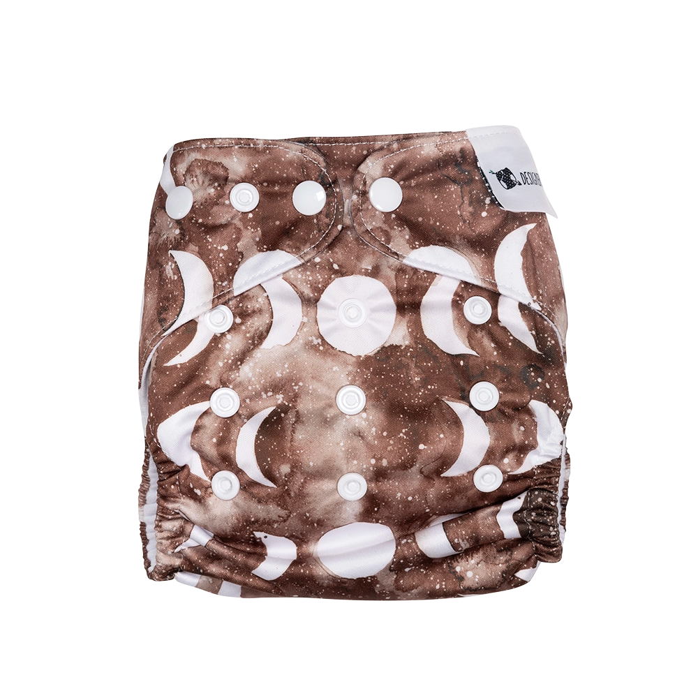 Cocoa Moon Reusable Cloth Nappy.