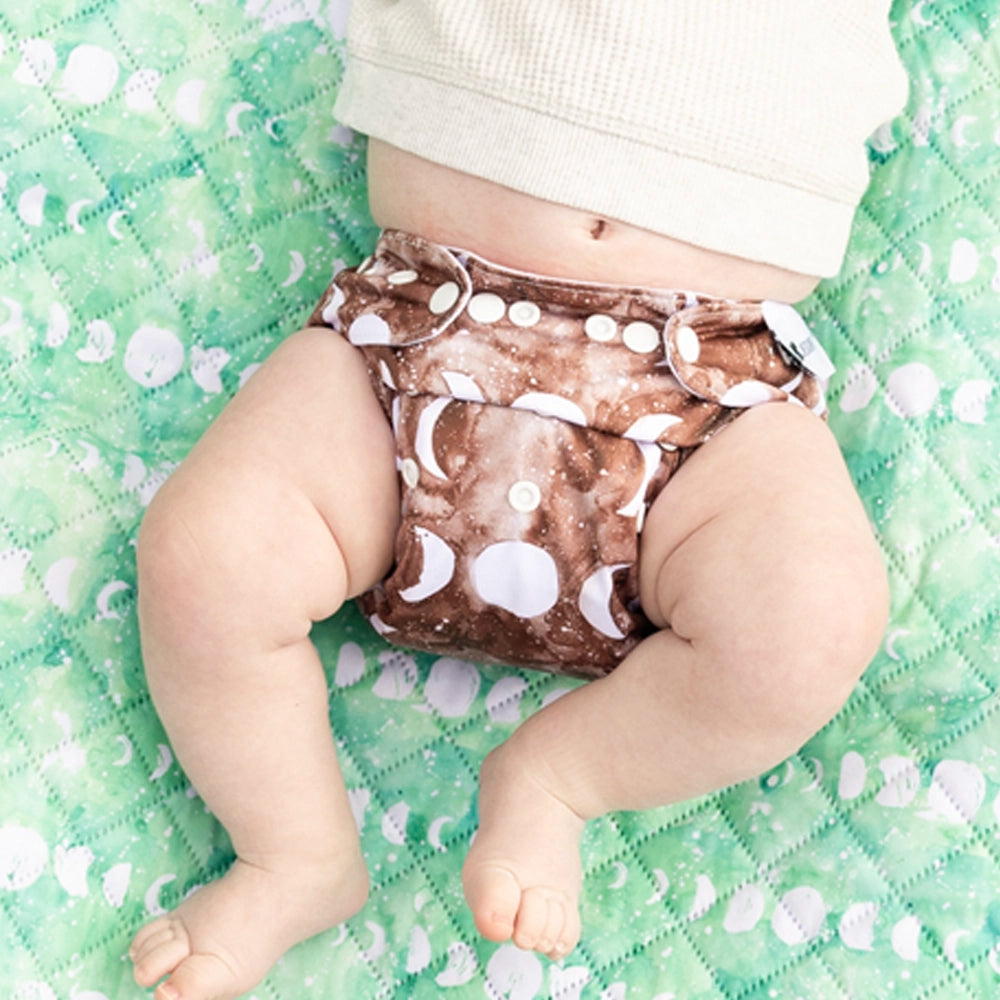 Cocoa Moon Reusable Cloth Nappy.
