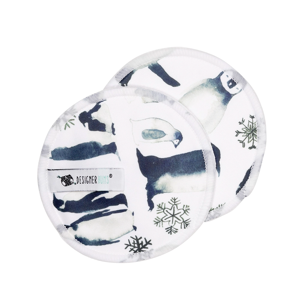 Penguin March Nursing Pad Set.