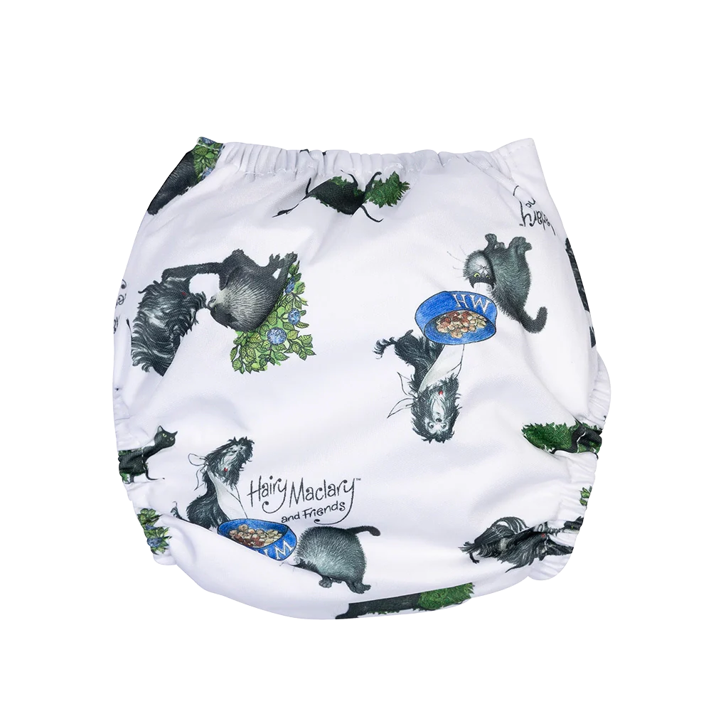 Adventurous Cats Reusable Cloth Nappy