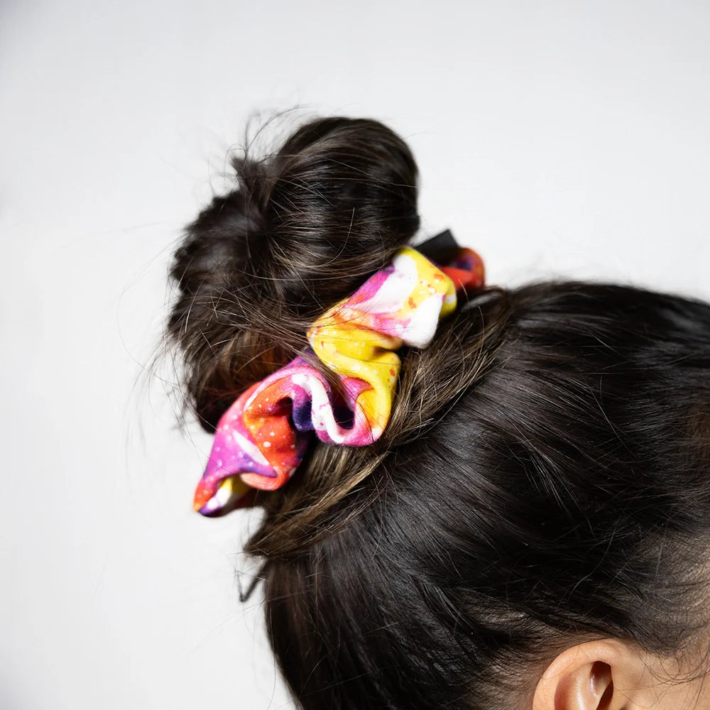 Sunset Moon Scrunchie