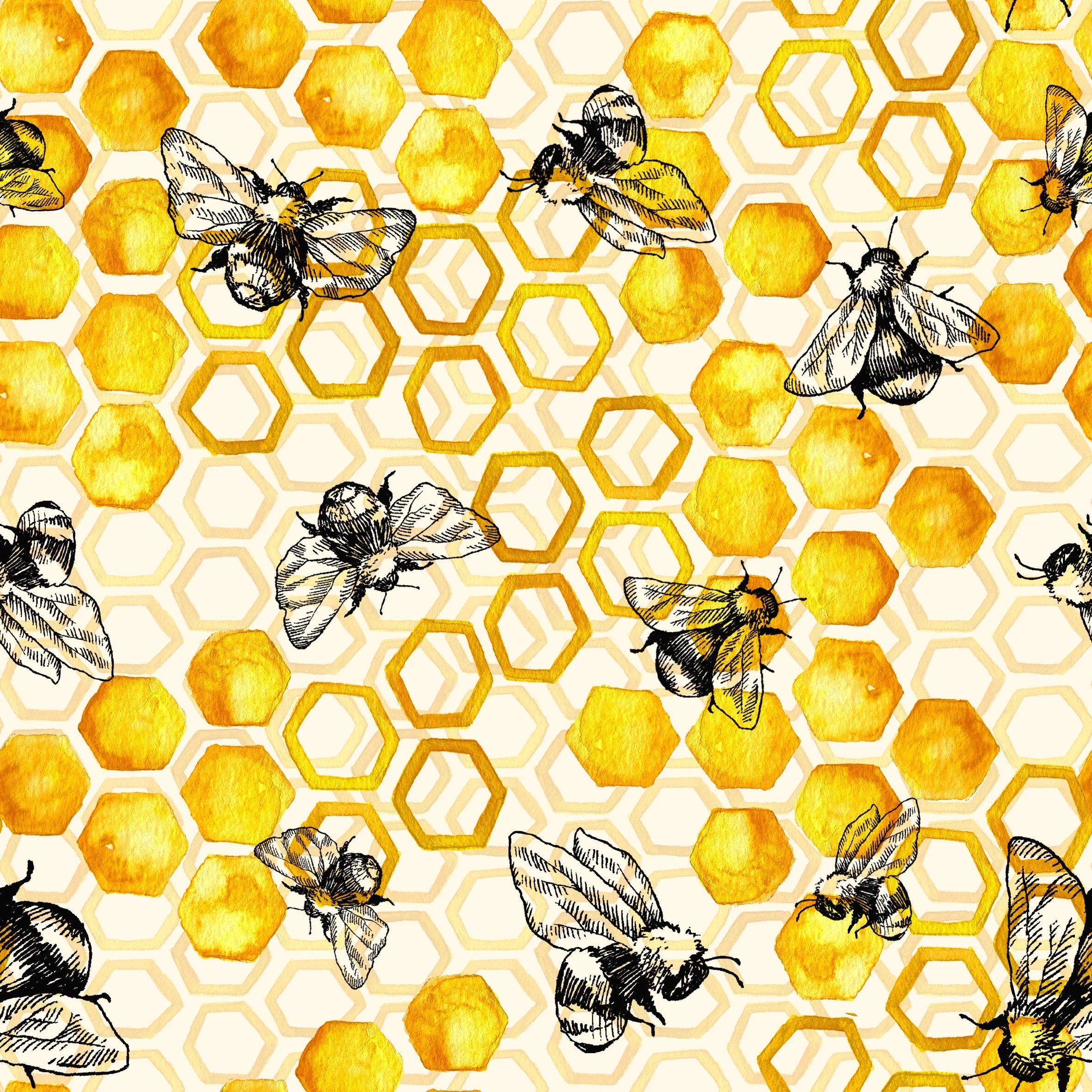 Bee Mine Play Mat Large
