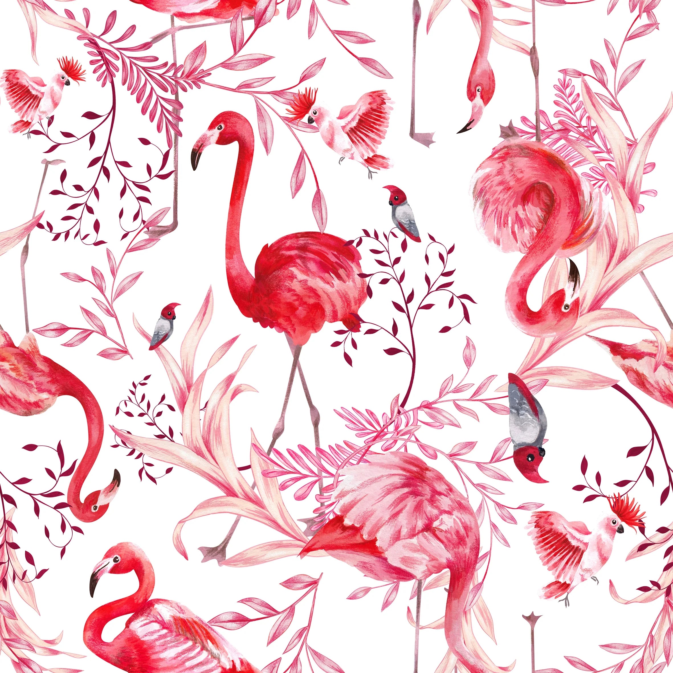 Elegant Flamingos Swaddle