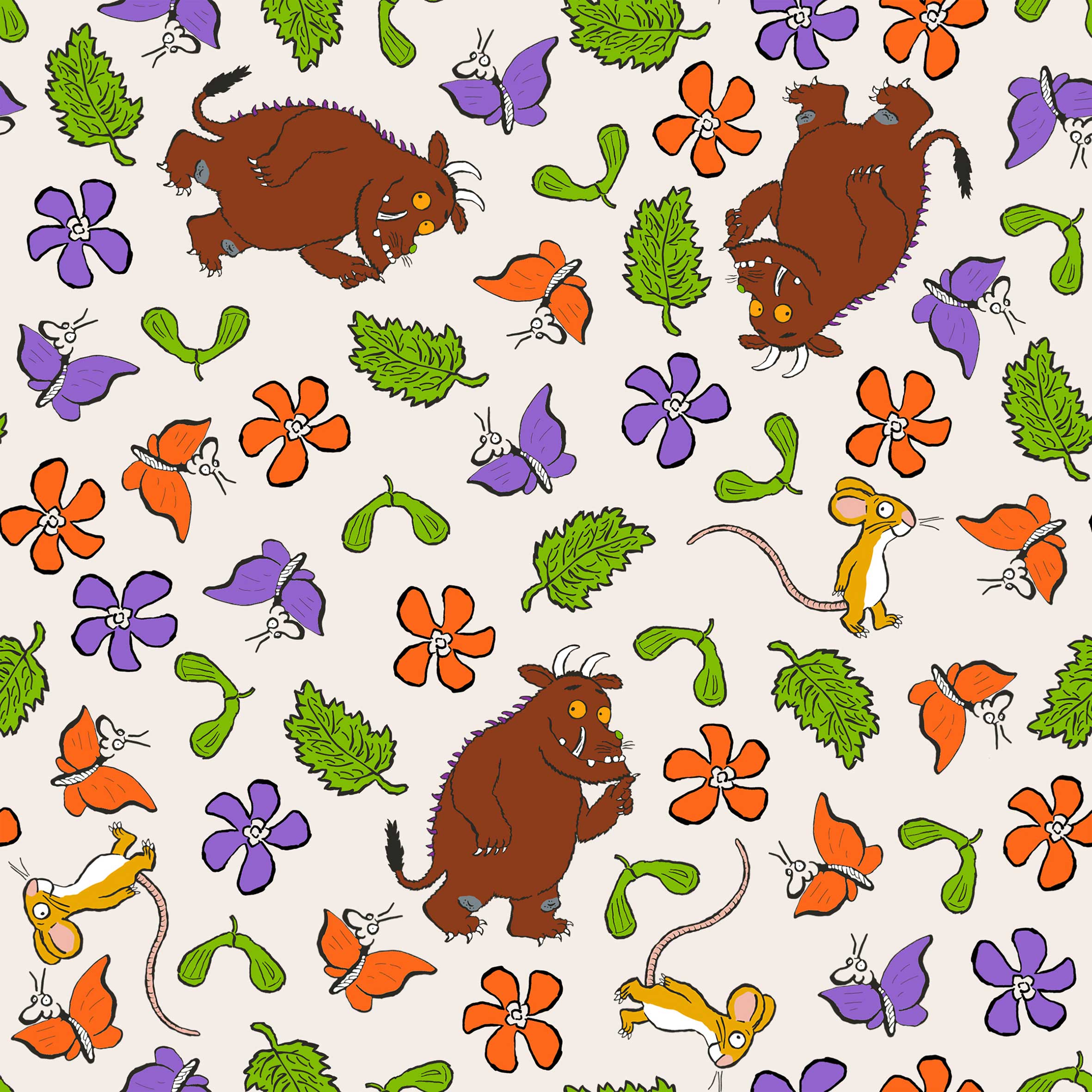 The Gruffalo And Mouse Little Cloth Nappy