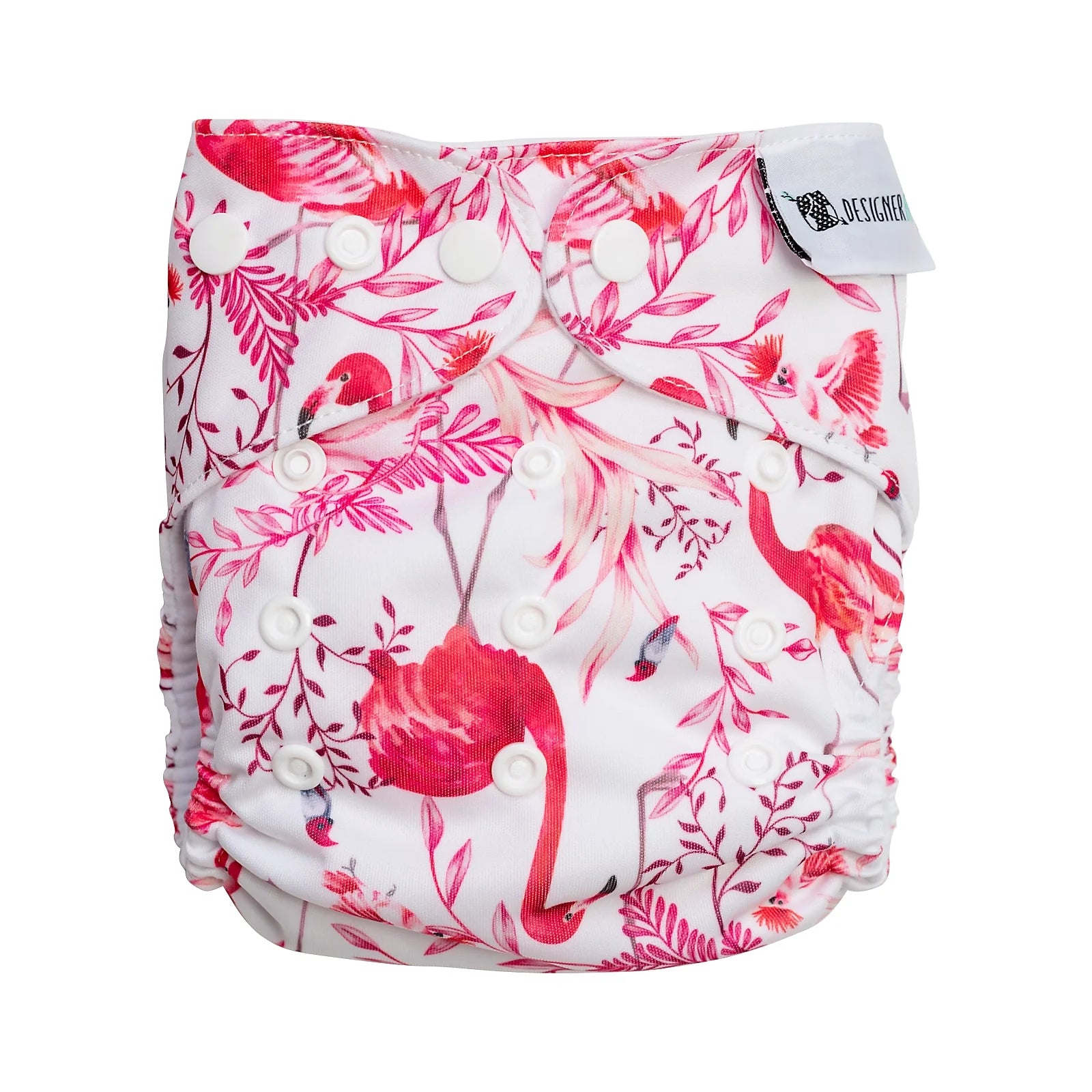Elegant Flamingos Reusable Cloth Nappy