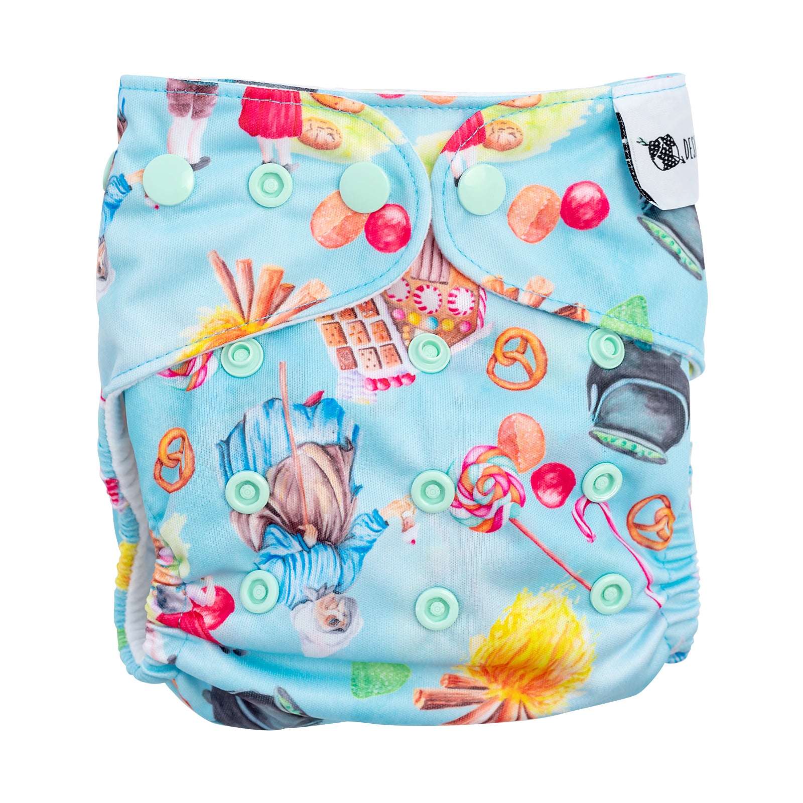 Gingerbread House Large Cloth Nappy