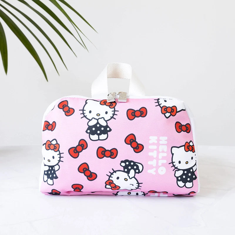 Polka Dot Hello Kitty Foldable Backpack - SECONDS