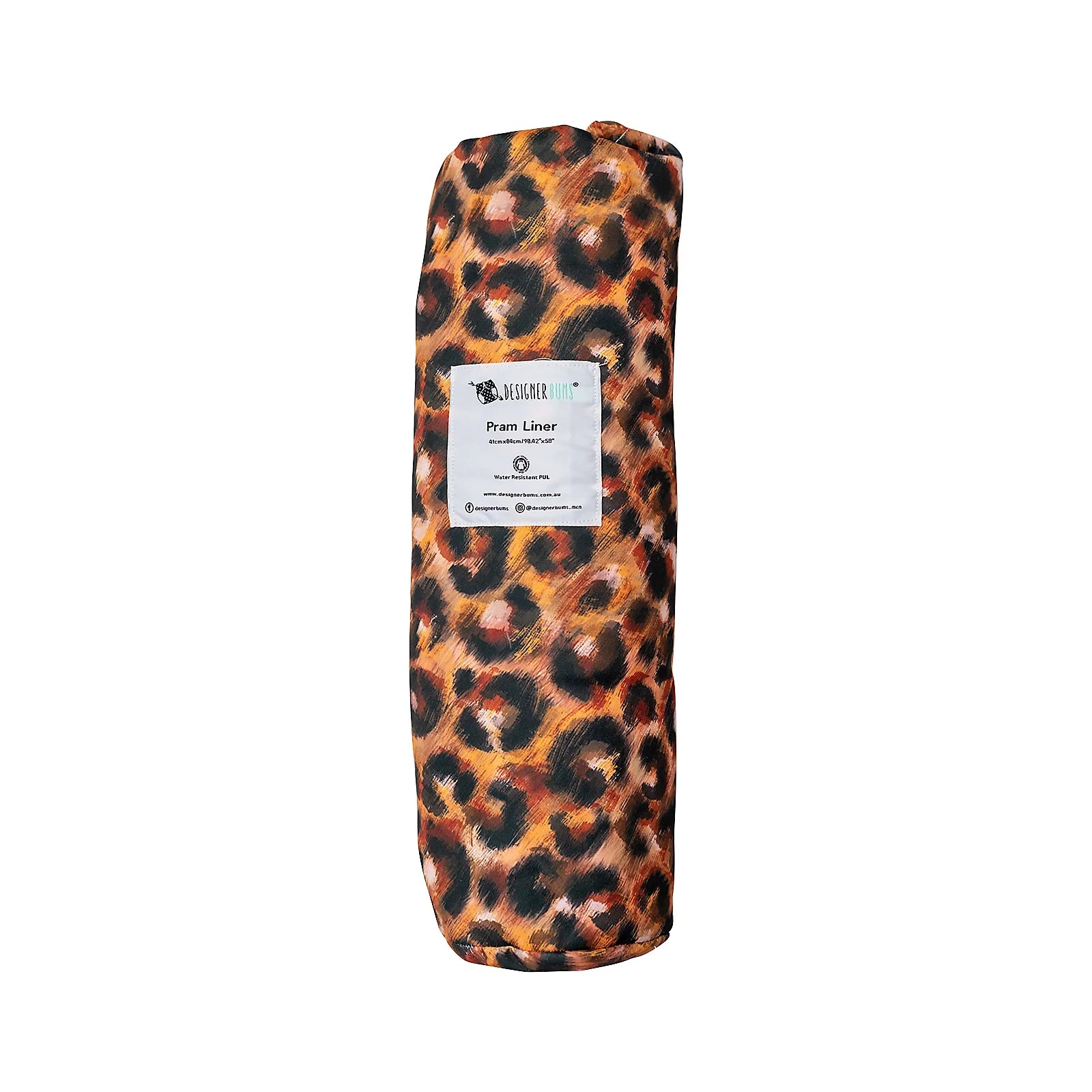 Leopard Safari Pram Liner